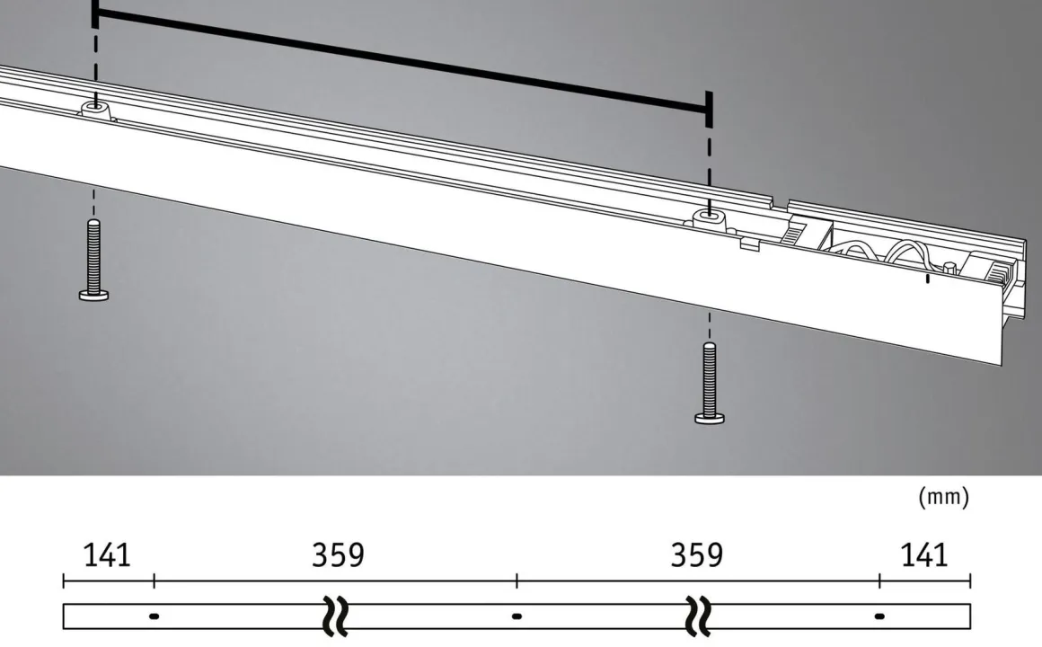 Strømkanal til Linion kanalsystem 124W 3000 Kelvin - Startmodul for Zigbee