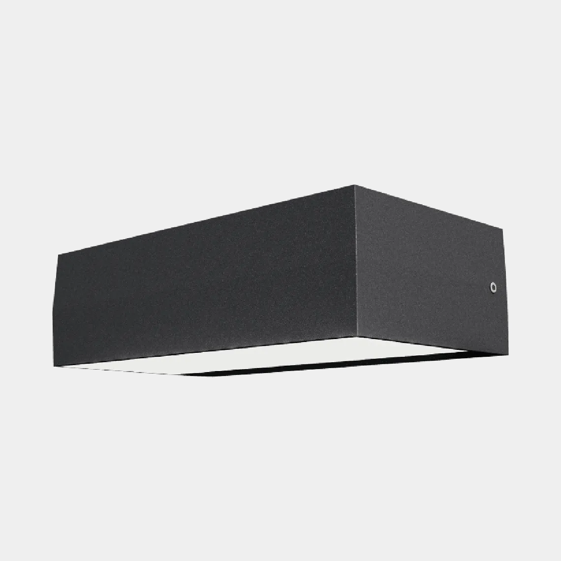 Subra square vegglampe opp/ned utendørs 2x4,5W IP54 - Mørk grå
