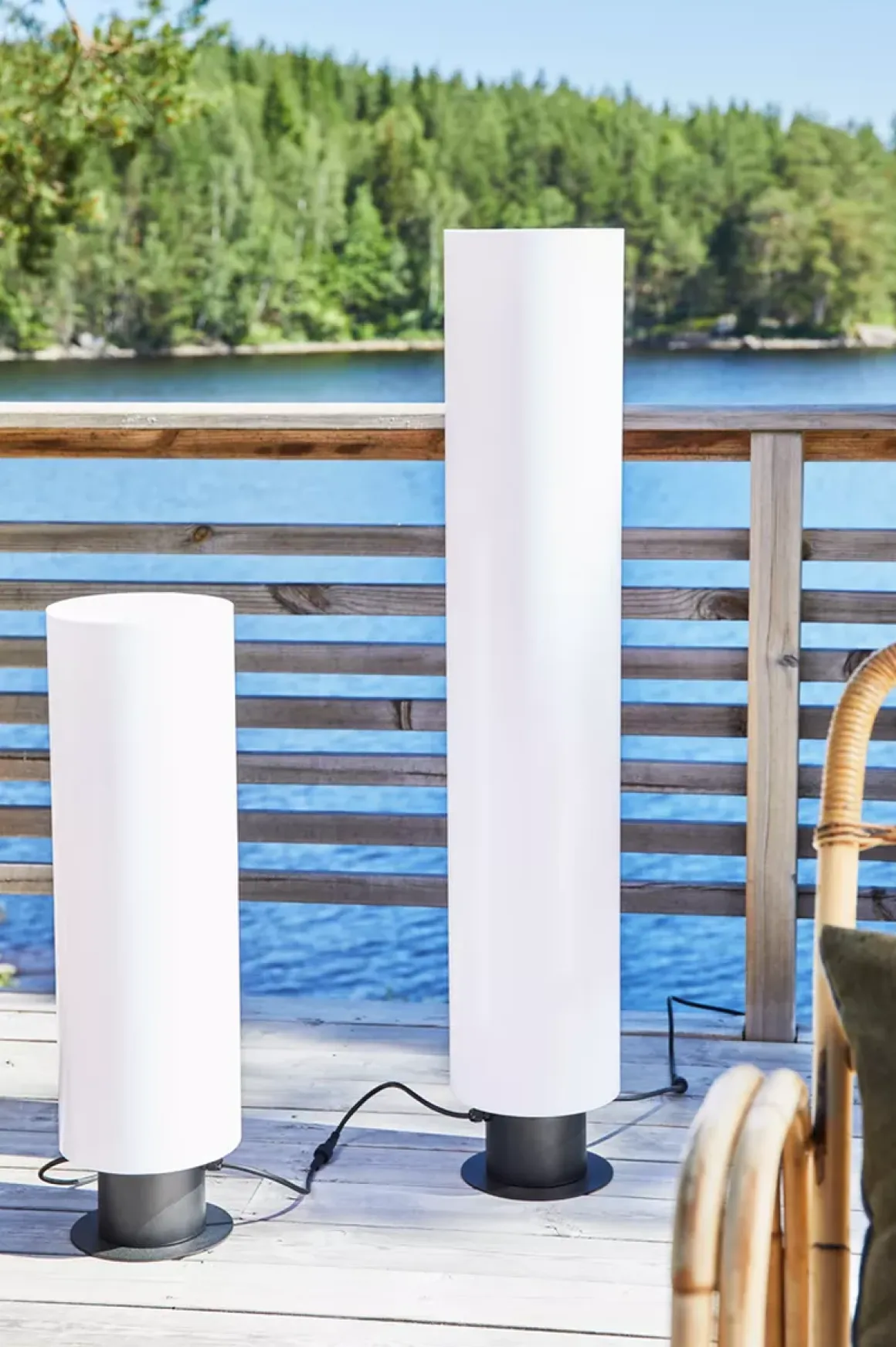 Sylinder 12W hvit - Garden 24 - Hvit