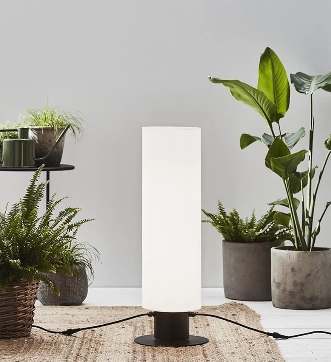 Sylinder 12W hvit - Garden 24 - Hvit