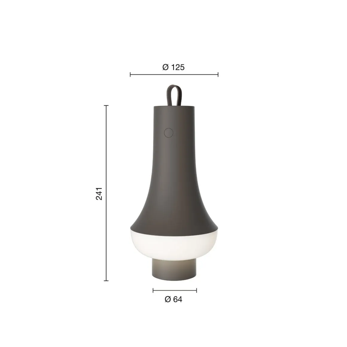 Tomoshi portable lampe