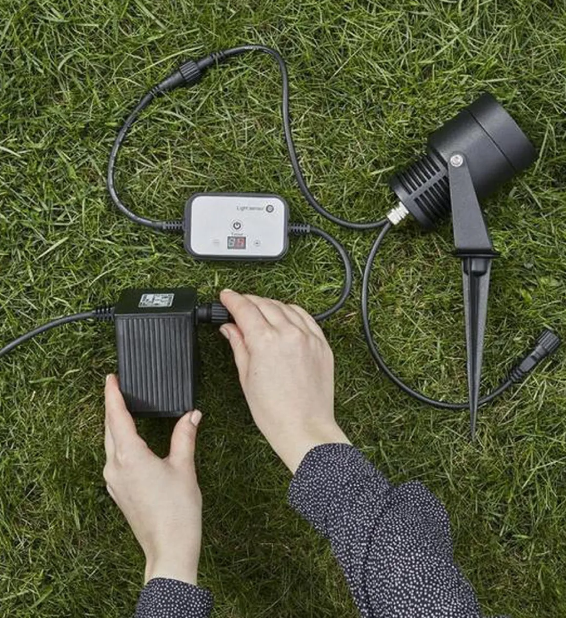 Trafo 60W - Garden 24 - Svart
