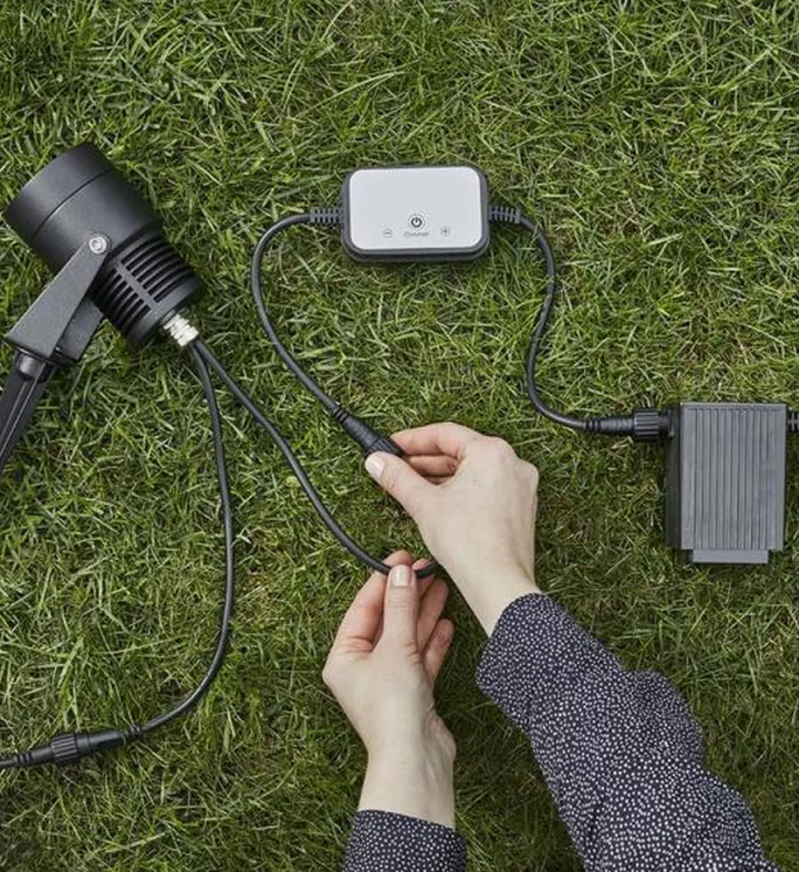 Trafo 60W - Garden 24 - Svart