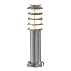 Trento pullert 45 cm - Rustfritt stål