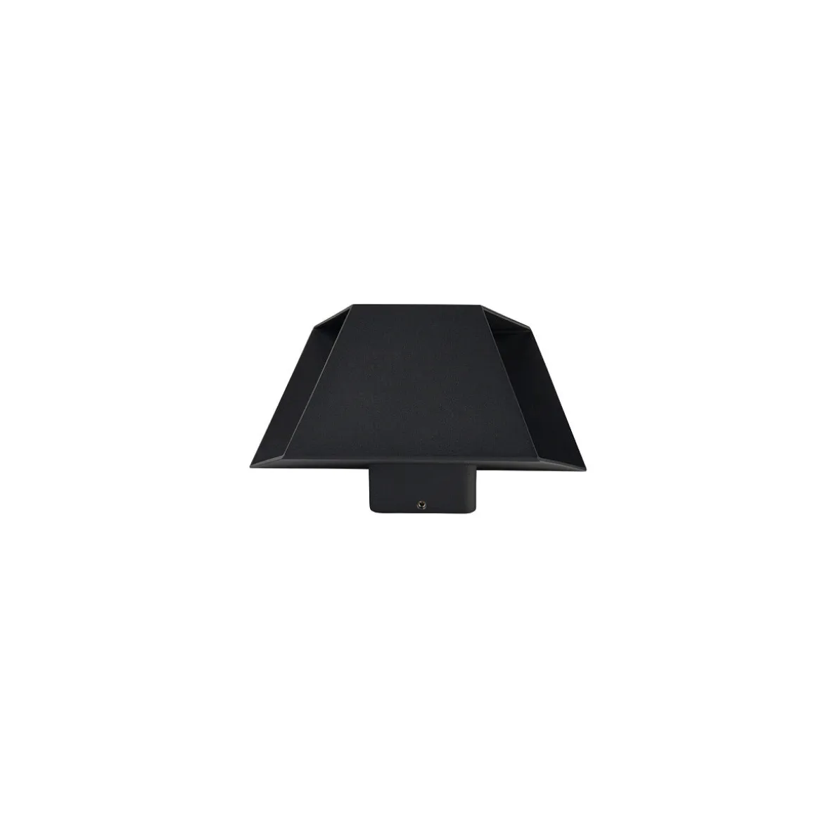 Triangles vegglampe opp/ned lys utendørs IP54 2x5W 3000K - Svart