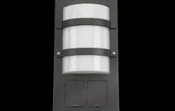 Trio Socket Grafitt 11W LED 3000K Ra>80 m/stikkontakt