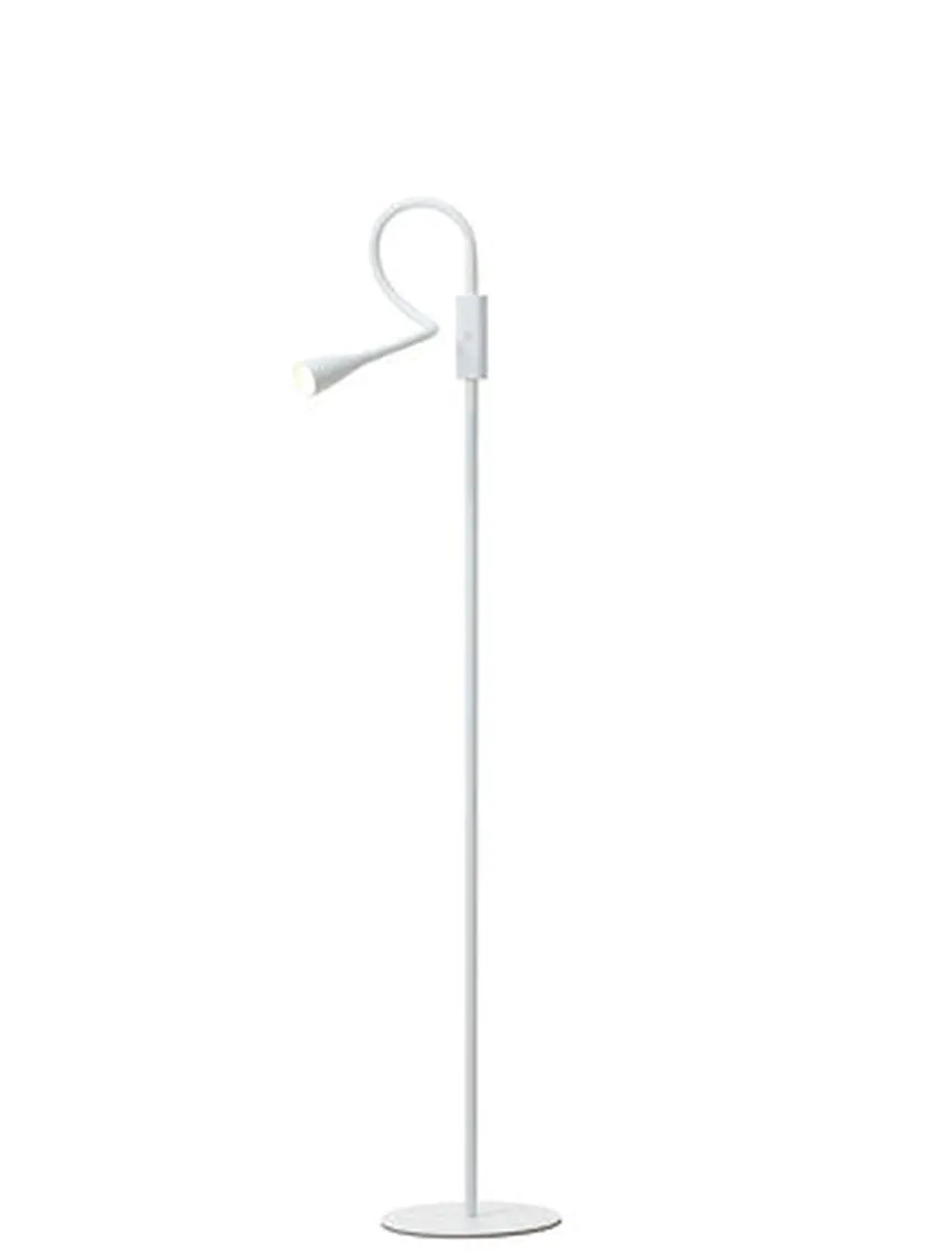 Twist gulvlampe 3W 3000K 3 step dim - Hvit