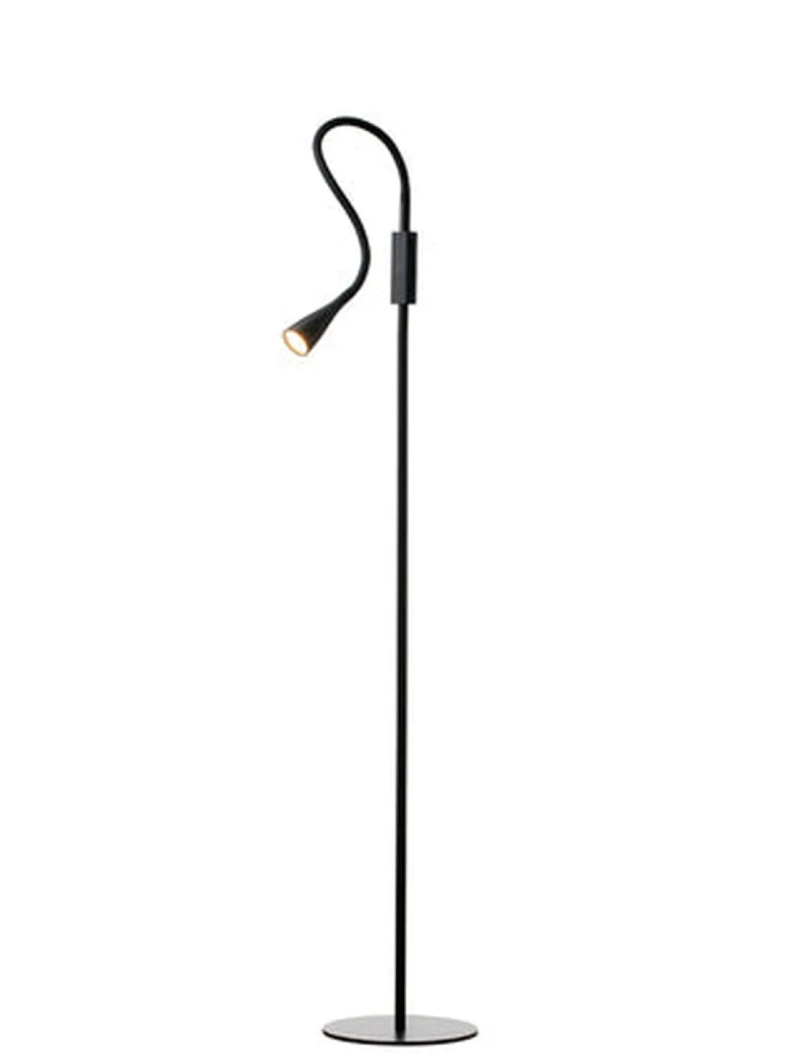 Twist gulvlampe 3W 3000K 3 step dim - Svart
