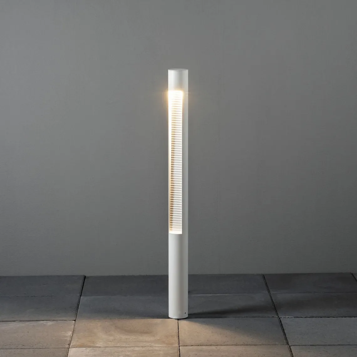 Udine pullert utendørs 97 cm 12W 3000K IP65 - Hvit