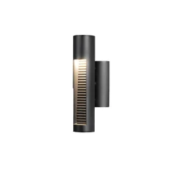 Udine vegglampe utendørs 12W 3000K IP44 - Svart