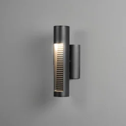 Udine vegglampe utendørs 12W 3000K IP44 - Svart