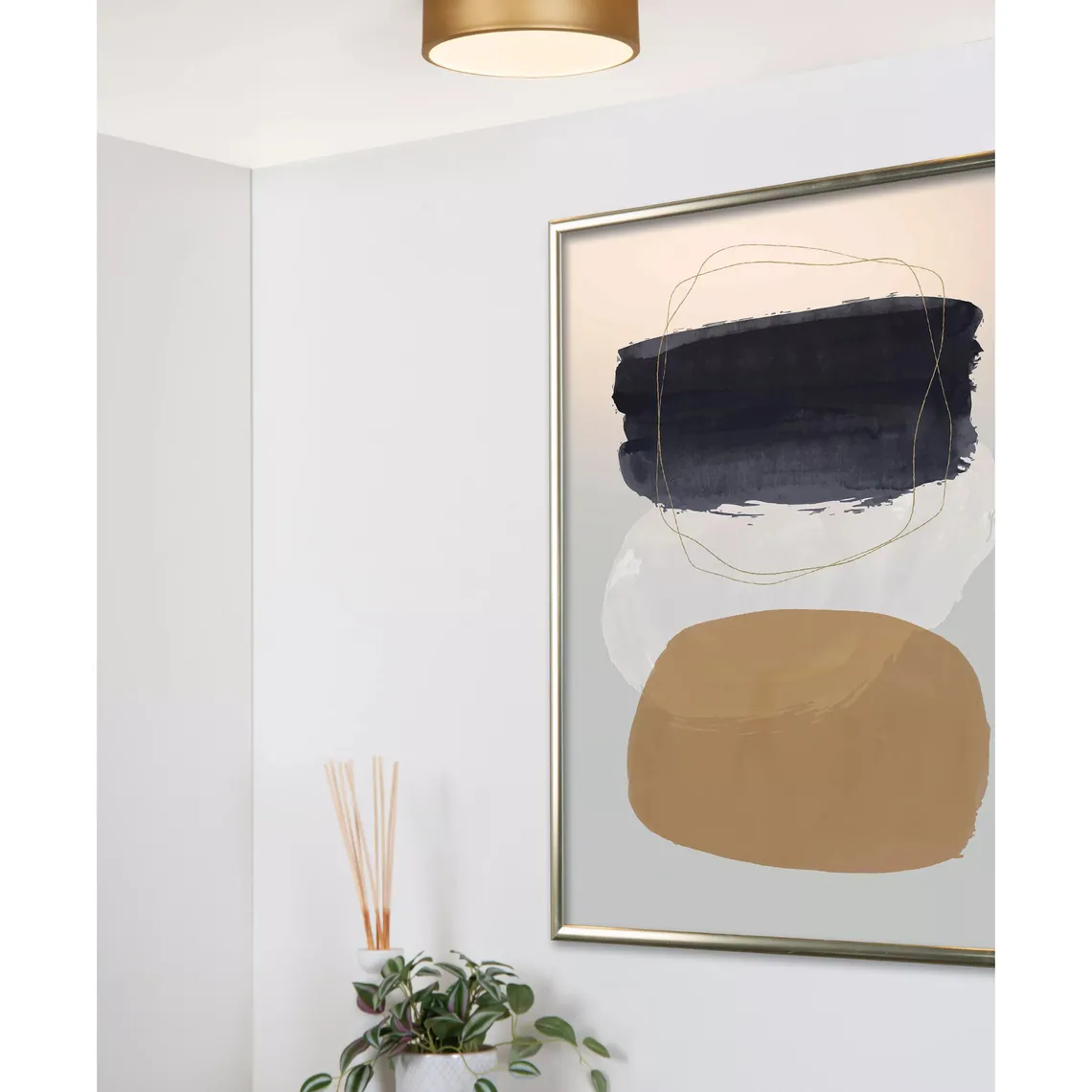 Unar taklampe Ø20cm 3 step dim