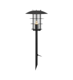 Unite 12 Hagelys 50 cm 3,2W 3000 Kelvin utendørs IP44 - Utbyggbar - Svart