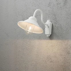 Vega vegglampe - Hvit