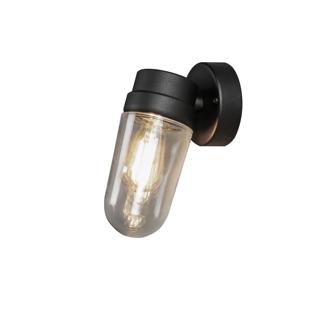 Vega vegglampe utendørs IP54 E27 - Svart