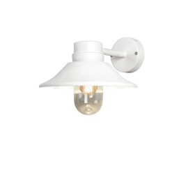 Vega vegglampe utendørs IP54 - Hvit