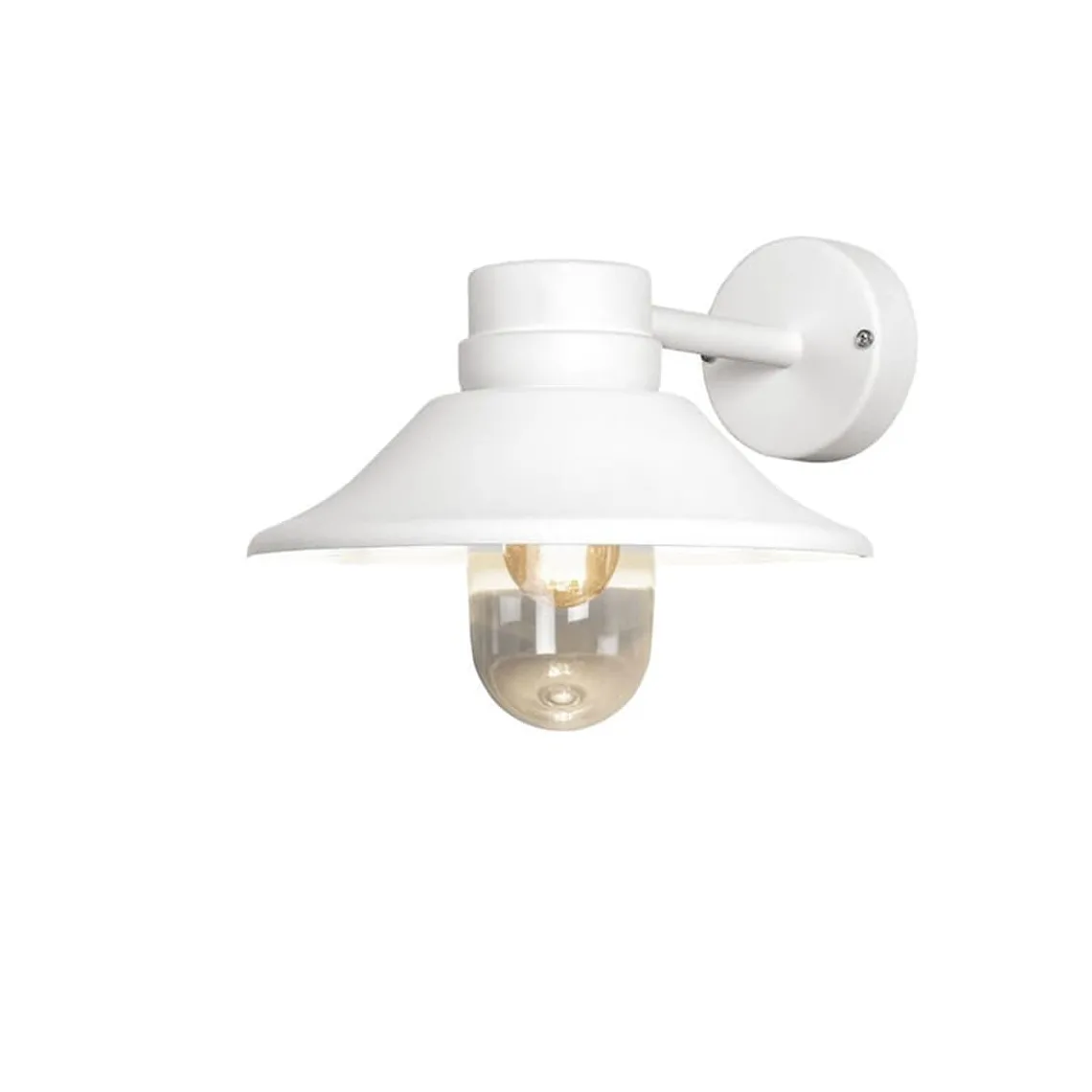 Vega vegglampe utendørs IP54 - Hvit
