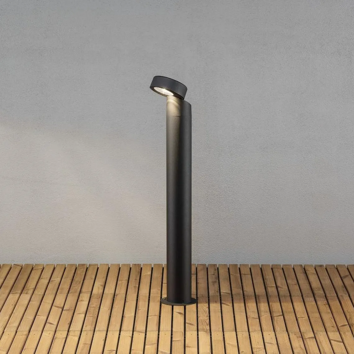 Vicenza pullert 100 cm IP44 4W - Svart