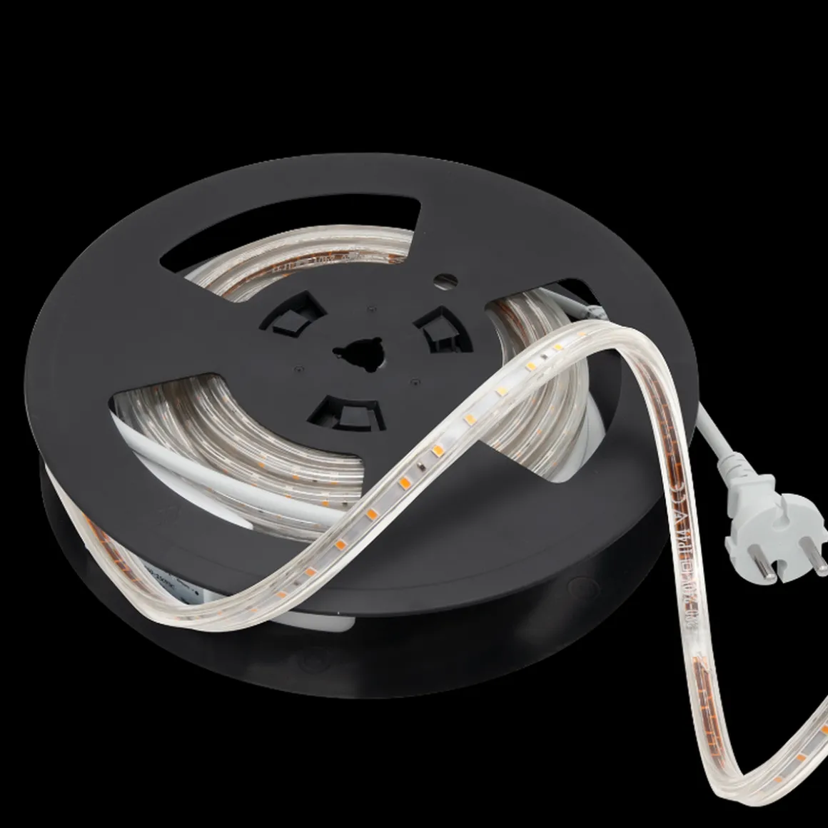 230V LED-Strip 9,2W 3000K IP65 Dimbar m/støpsel - 10 meter