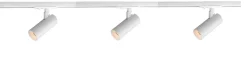 Vox Ezra spotskinne 3 spotter 1 meter 3x10W 2700K dimbar RA90 - Pure white