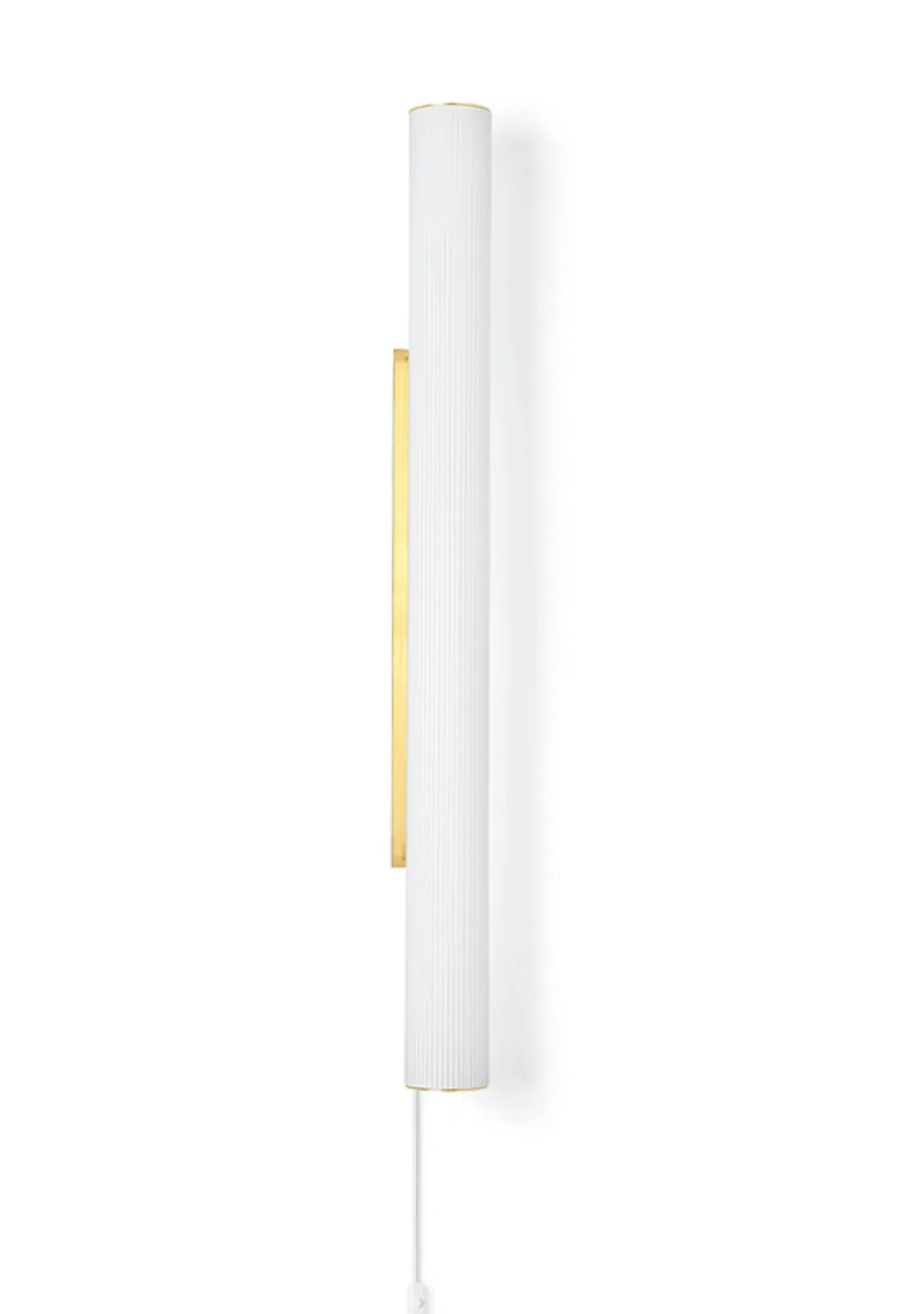 Vuelta Vegglampe 100cm - hvit /messing