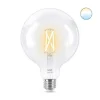 WiZ E27 Lyspære filament G125 6,7W Wifi - Justerbar fargetemperatur 2700-6500 Kelvin
