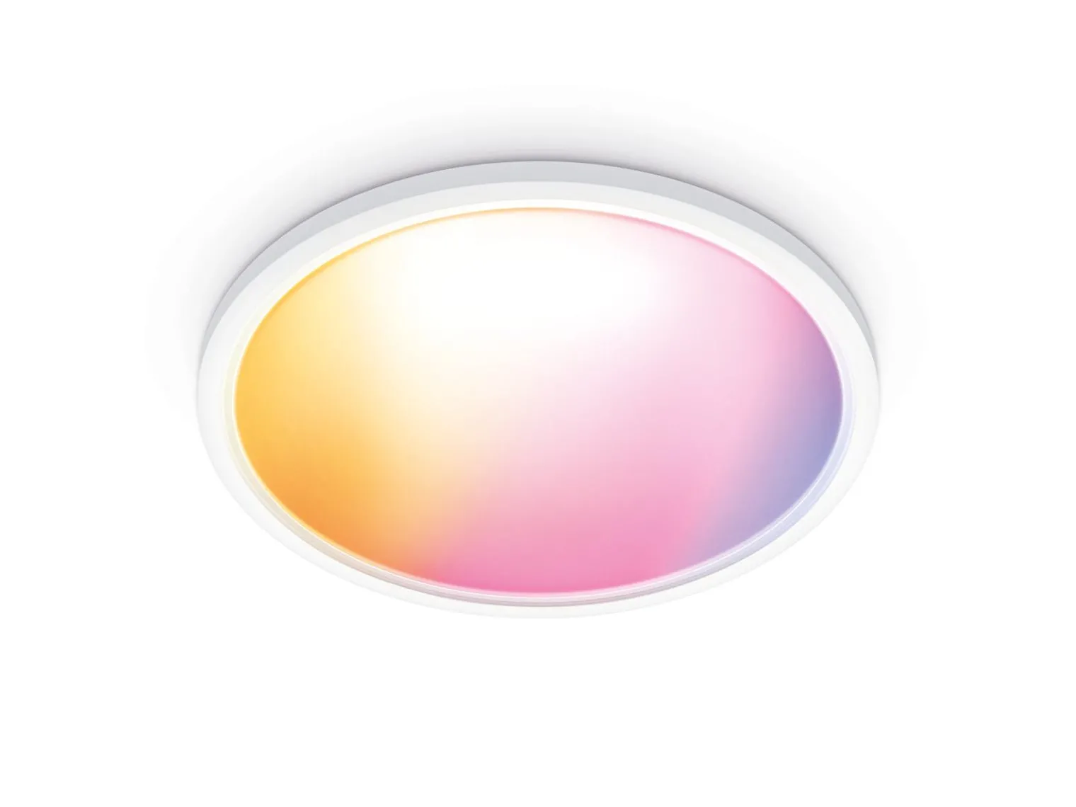 WiZ Smart Superslim taklampe 32W 2700-6500K RGB fullfarge 55 cm Wîfi - Hvit