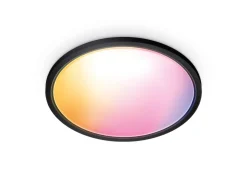 WiZ Smart Superslim taklampe 32W 2700-6500K RGB fullfarge 55 cm Wîfi - Svart