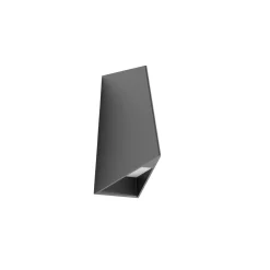 Yed vegglampe opp/ned utendørs 2x4W IP54 - Mørk grå